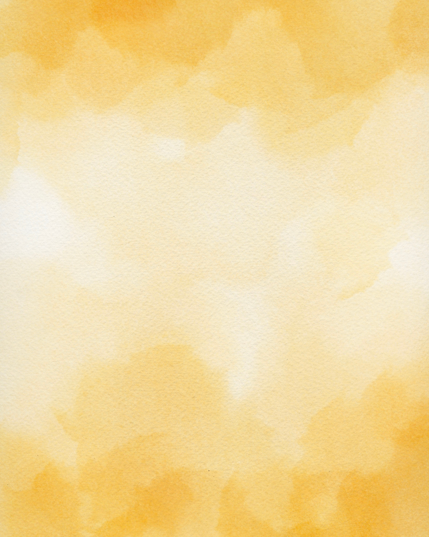 Yellow Watercolor Background